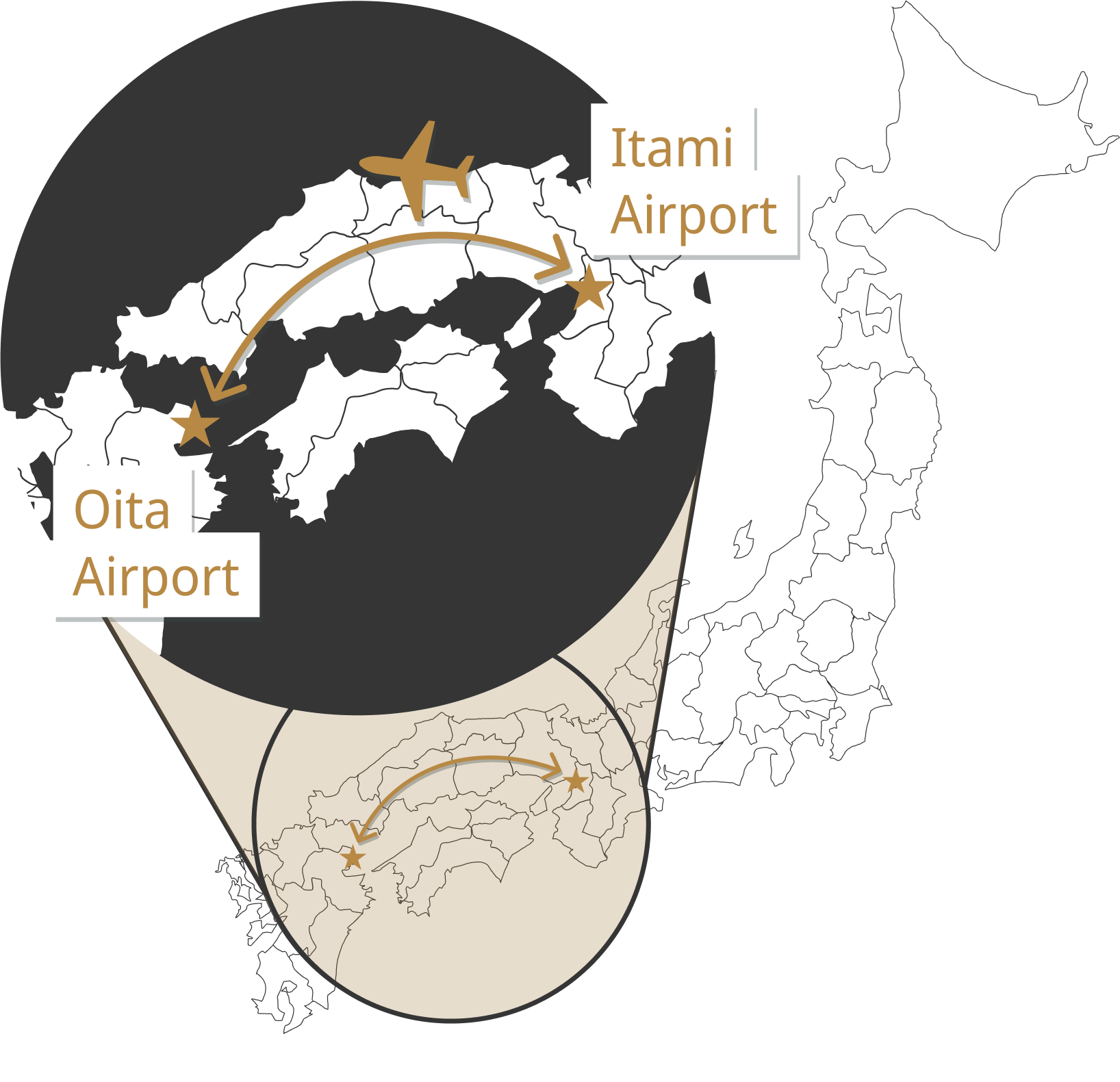 oita map